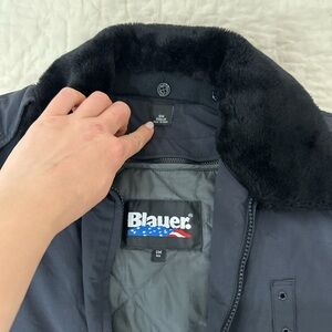 Blauer USA Police Bomber Jacket — Size S (Regular)